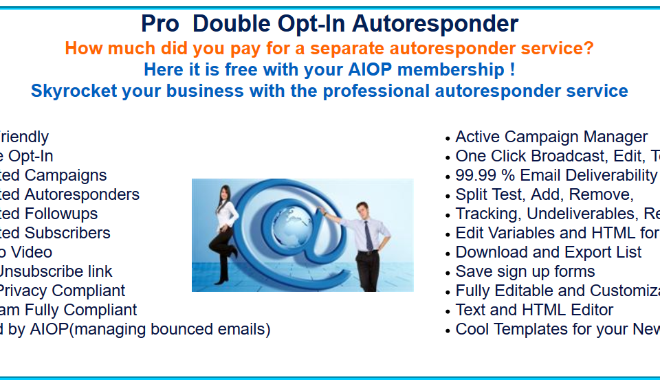 AIOP autoresponder advantadges